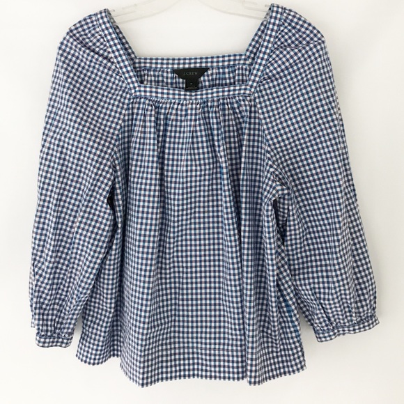 J. Crew Tops - J. Crew Penny Top in Gingham